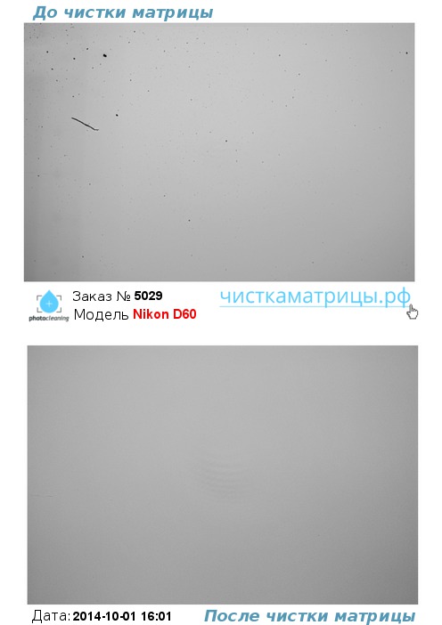 Чистка матрицы Nikon D60 Чистка матрицы Nikon D60