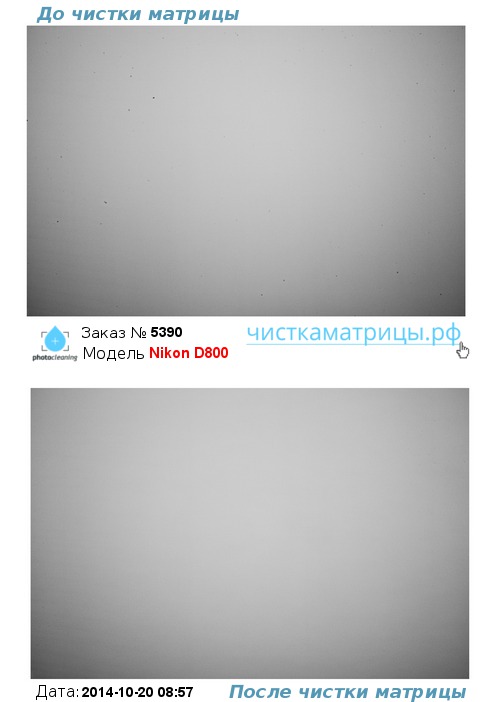 Чистка матрицы Nikon D800 Чистка матрицы Nikon D800
