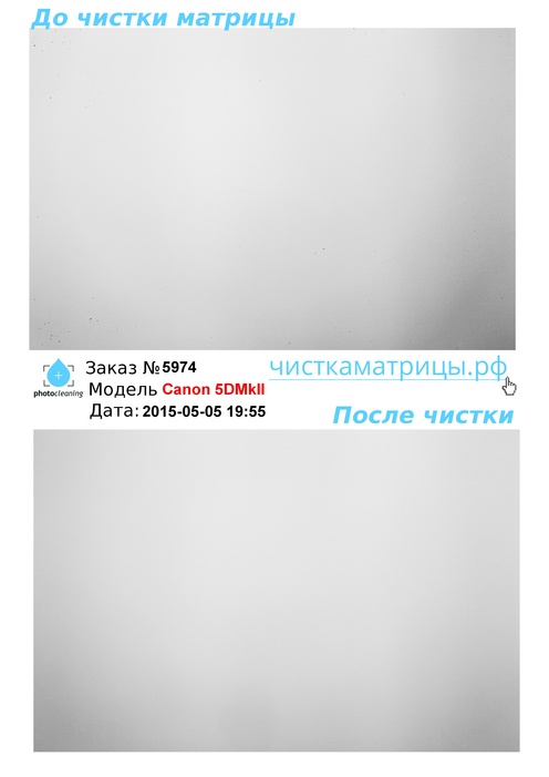Чистка матрицы Canon 5DMkII Чистка матрицы Canon 5DMkII