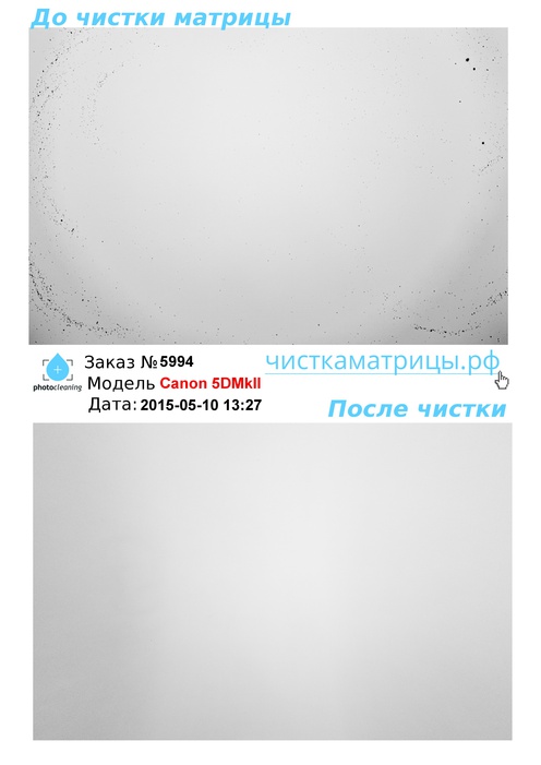 Чистка матрицы Canon 5DMkII Чистка матрицы Canon 5DMkII