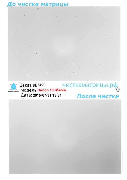 Чистка матрицы Canon 1D Mark4 Чистка матрицы Canon 1D Mark4