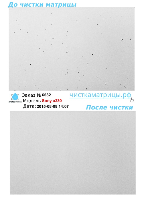 Чистка матрицы Sony a230 Чистка матрицы Sony a230