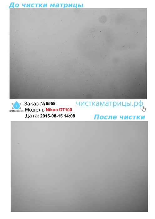 Чистка матрицы Nikon D7100 Чистка матрицы Nikon D7100