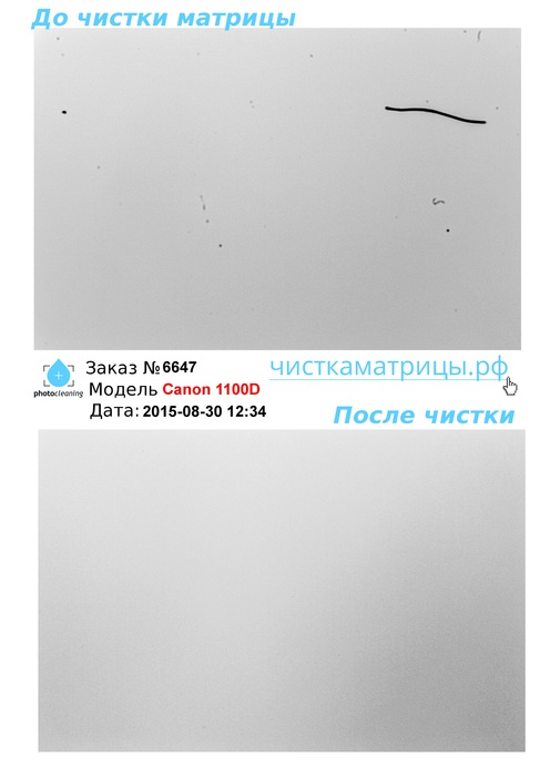 Чистка матрицы Canon 1100D Чистка матрицы Canon 1100D