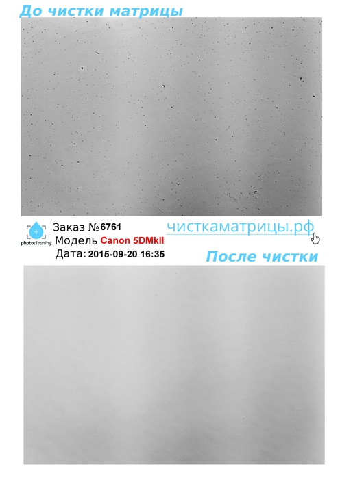 Чистка матрицы Canon 5DMkII Чистка матрицы Canon 5DMkII