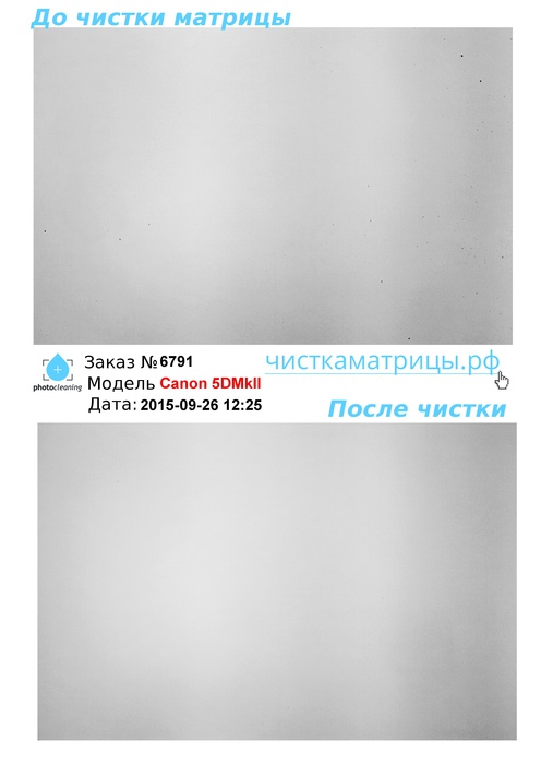 Чистка матрицы Canon 5DMkII Чистка матрицы Canon 5DMkII