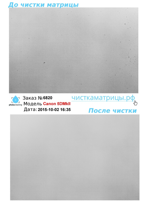 Чистка матрицы Canon 5DMkII Чистка матрицы Canon 5DMkII