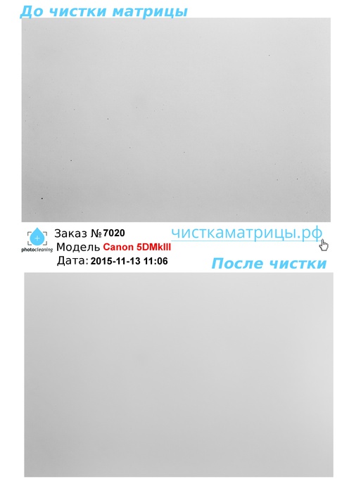 Чистка матрицы Canon 5DMkIII Чистка матрицы Canon 5DMkIII