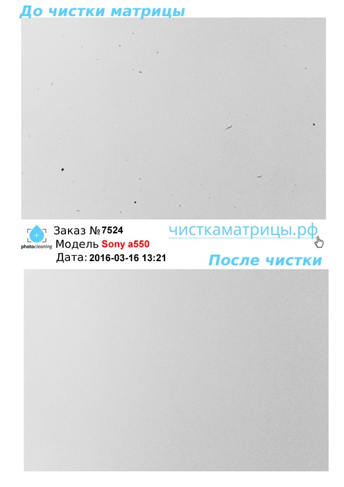 Чистка матрицы Sony a550 Чистка матрицы Sony a550