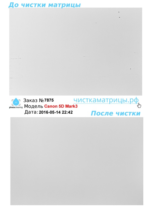 Чистка матрицы Canon 5D Mark3 Чистка матрицы Canon 5D Mark3
