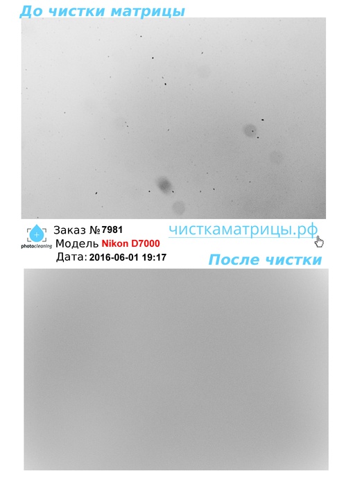 Чистка матрицы Nikon D7000 Чистка матрицы Nikon D7000