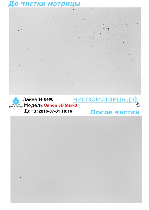 Чистка матрицы Canon 5D Mark3 Чистка матрицы Canon 5D Mark3