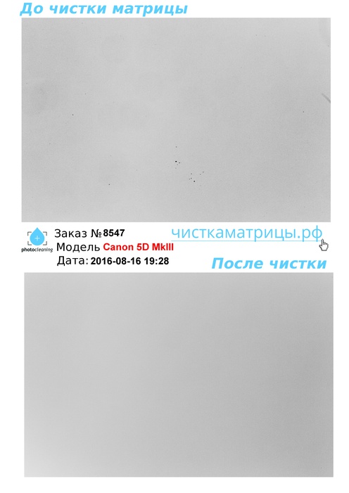 Чистка матрицы Canon 5D MkIII Чистка матрицы Canon 5D MkIII