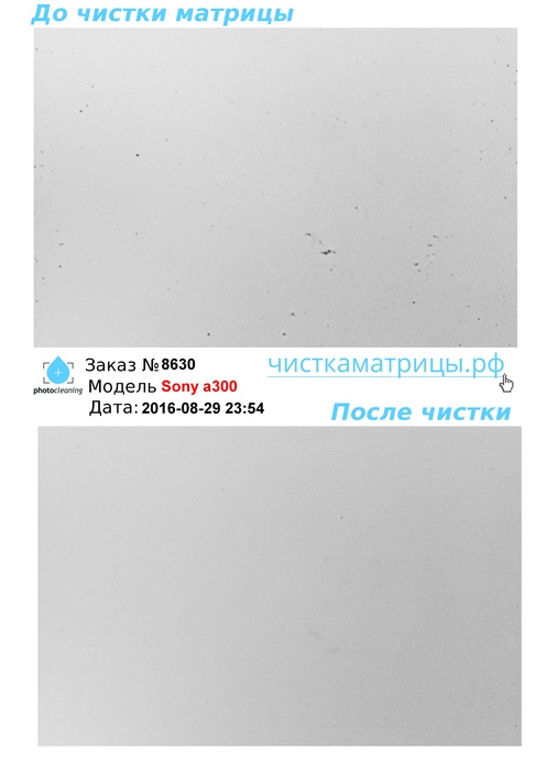 Чистка матрицы Sony a300 Чистка матрицы Sony a300