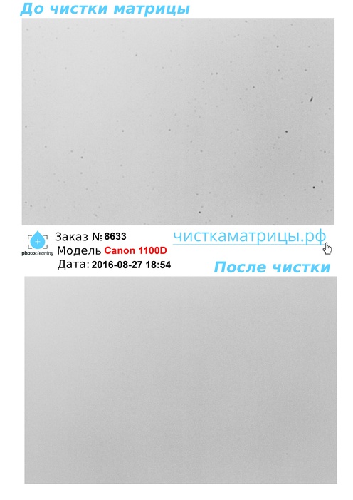 Чистка матрицы Canon 1100D Чистка матрицы Canon 1100D