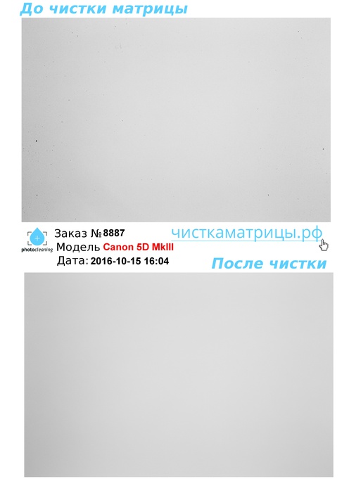 Чистка матрицы Canon 5D MkIII Чистка матрицы Canon 5D MkIII