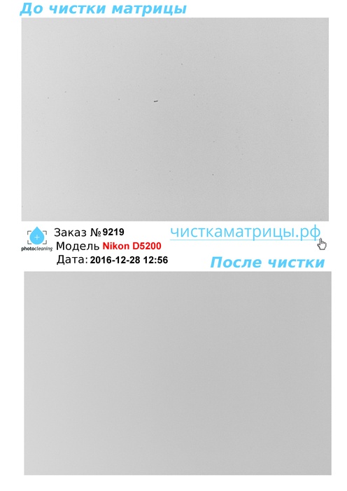 Чистка матрицы Nikon D5200 Чистка матрицы Nikon D5200