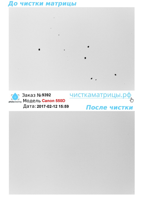 Чистка матрицы Canon 550D Чистка матрицы Canon 550D