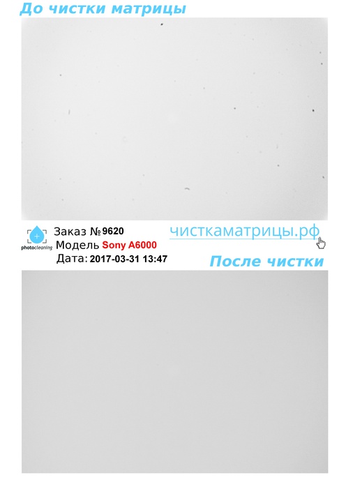 Чистка матрицы Sony A6000 Чистка матрицы Sony A6000