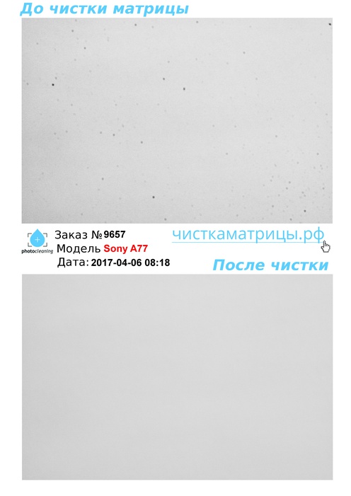 Чистка матрицы Sony A77 Чистка матрицы Sony A77