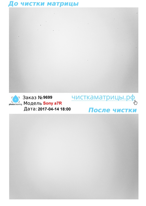 Чистка матрицы Sony a7R Чистка матрицы Sony a7R