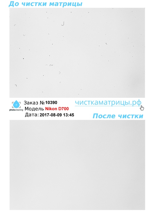Чистка матрицы Nikon D700 Чистка матрицы Nikon D700