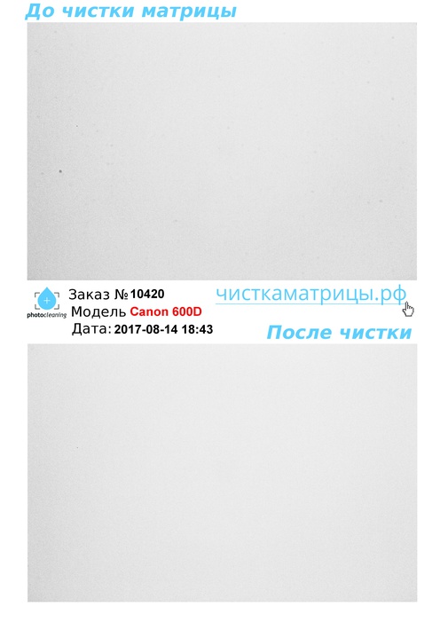 Чистка матрицы Canon 600D Чистка матрицы Canon 600D