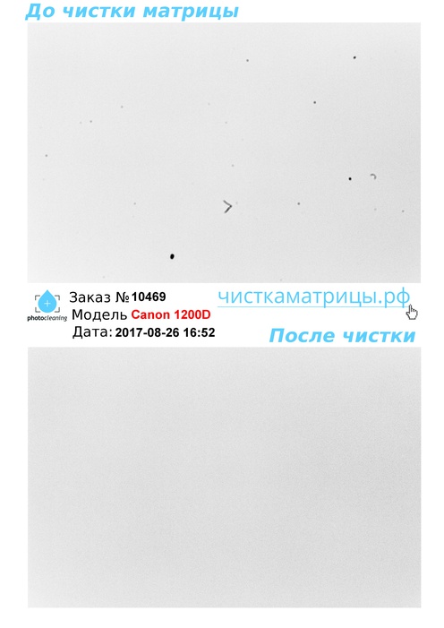 Чистка матрицы Canon 1200D Чистка матрицы Canon 1200D