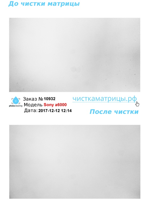 Чистка матрицы Sony a6000 Чистка матрицы Sony a6000