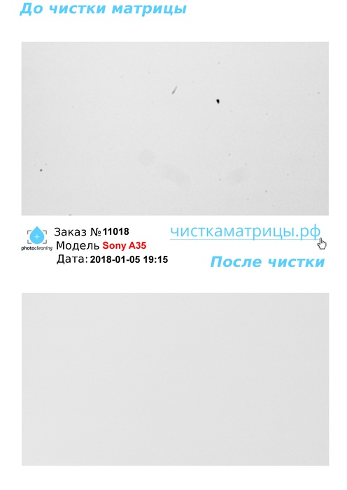 Чистка матрицы Sony A35 Чистка матрицы Sony A35