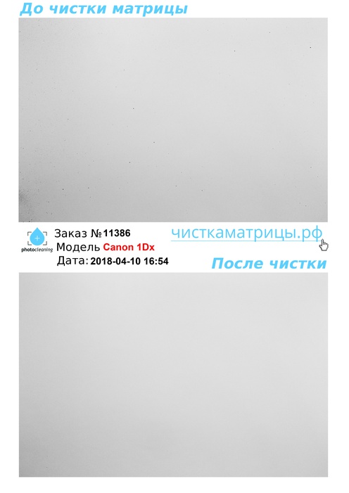 Чистка матрицы Canon 1Dx Чистка матрицы Canon 1Dx