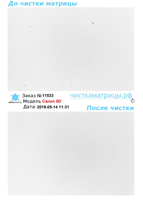 Чистка матрицы Canon 5D Чистка матрицы Canon 5D