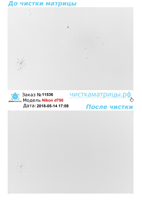 Чистка матрицы Nikon d750 Чистка матрицы Nikon d750