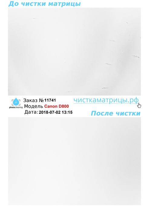 Чистка матрицы Canon D800 Чистка матрицы Canon D800