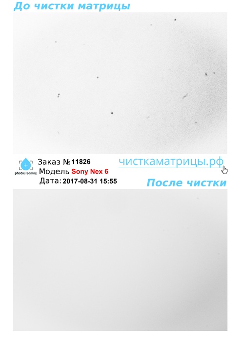 Чистка матрицы Sony Nex 6 Чистка матрицы Sony Nex 6