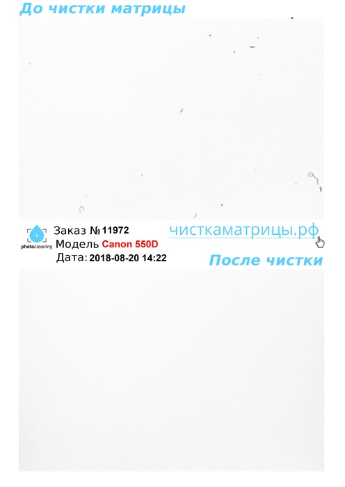 Чистка матрицы Canon 550D Чистка матрицы Canon 550D